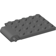 Lego deska (destička) 4x5 s osami, tmavě modro šedá (4211077)